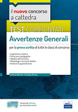 Carica l'immagine nel visualizzatore di Gallery, Test commentati - Avvertenze generali: per la prova scritta di tutte le... - Ilgrandebazar