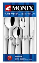 Carica l'immagine nel visualizzatore di Gallery, Monix Set di 24 Posate in Acciaio Inox con Coltelli per Bistecca