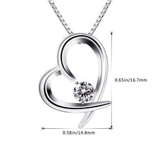 Carica l'immagine nel visualizzatore di Gallery, B.Catcher Collana in Argento 925 con Pendente a Cuore Zircone - Ilgrandebazar