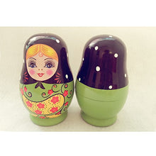 Carica l'immagine nel visualizzatore di Gallery, ULTNICE Bambola russa matrioska di legno Matryoshka 5 pezzi - Ilgrandebazar