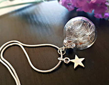 Carica l'immagine nel visualizzatore di Gallery, Collana dente di leone ciondolo stella in argento sterling 925 - tarassaco... - Ilgrandebazar