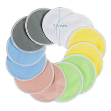 Carica l'immagine nel visualizzatore di Gallery, Lictin 12 Pezzi Coppette Assorbilatte Lavabili - Versione Diametro:10 cm - Ilgrandebazar