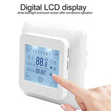 Carica l'immagine nel visualizzatore di Gallery, Settimanalmente Programmabile Touch Screen Termostato per Riscaldamento a... - Ilgrandebazar
