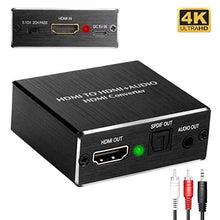 Carica l'immagine nel visualizzatore di Gallery, Ozvavzk HDMI Audio Extractor,4Kx2K to 4Kx2K 3.5mm Extractor - Ilgrandebazar