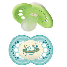 Carica l'immagine nel visualizzatore di Gallery, 'MAM Day &amp; Night//Original &amp; Air//"Skin Soft Silicone Ciuccio 16 +...