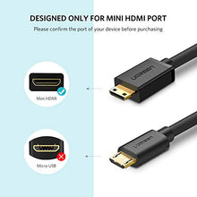Carica l'immagine nel visualizzatore di Gallery, UGREEN Mini HDMI to Cavo 3D 4K Ethernet e Canali di Ritorno Audio...