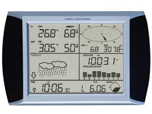 Carica l'immagine nel visualizzatore di Gallery, Velleman 406062 Stazione Meteo radiocontrollata WS1080, Touch Screen, grau