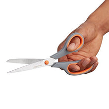 Carica l'immagine nel visualizzatore di Gallery, AmazonBasics - Forbici con impugnatura morbida e lame in titanio, 20 cm,... - Ilgrandebazar