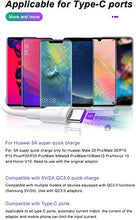 Carica l'immagine nel visualizzatore di Gallery, 5A Cavo Type C Caricabatterie C/Fast Charger per Huawei Mate 9,Huawei 1M