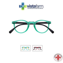 Carica l'immagine nel visualizzatore di Gallery, Occhiali da Lettura Uomo Donna per Presbiopia con Lenti Certificate +2, Verde - Ilgrandebazar