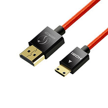 Carica l'immagine nel visualizzatore di Gallery, Linkinperk cavo mini hdmi to che supporta Real 3D ed Ethernet, 1M, red - Ilgrandebazar