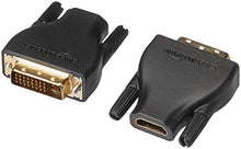 Carica l'immagine nel visualizzatore di Gallery, AmazonBasics - Adattatore da HDMI a DVI-D, confezione 2