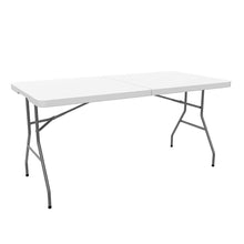 Carica l'immagine nel visualizzatore di Gallery, Sotech - Tavolo Trasportabile, Portatile 152 x 71.5 cm, Bianco - Ilgrandebazar