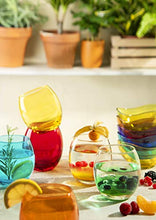 Carica l'immagine nel visualizzatore di Gallery, Excelsa San Josè Set 6 Bicchieri Acqua, Vetro, Multicolore - Ilgrandebazar