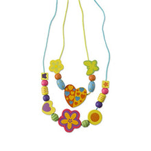 Carica l'immagine nel visualizzatore di Gallery, Melissa and Doug Kit creativi in legno Set Wooden Bead Bouquet, multicolore - Ilgrandebazar