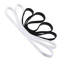 Carica l'immagine nel visualizzatore di Gallery, Sumind 4 Pezzi Spessa Non-Scivolo Elastici Sport Fasce di Calcio Capelli...