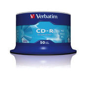 Carica l'immagine nel visualizzatore di Gallery, Verbatim CD-R 80MIN Datalife - Confezione 50 Pack Spindle - Extra Protection