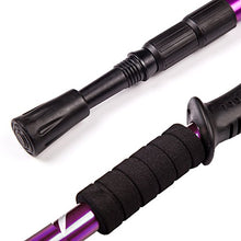 Carica l'immagine nel visualizzatore di Gallery, AUTOPkio Trekking Pole, Coppia di Viaggio Bastone da Camminare Viola