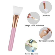 Carica l'immagine nel visualizzatore di Gallery, Lictin Pennello Maschera Viso - 2 Spazzola + 1 Bella Fascia bianco