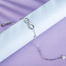Carica l'immagine nel visualizzatore di Gallery, Billie Bijoux 925 Argento Sterling Braccialetto con zircone in per Donna,... - Ilgrandebazar