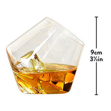 Carica l'immagine nel visualizzatore di Gallery, Gentlemen' s Hardware Dondolo Bicchieri da Whisky, Argento, Set di 2