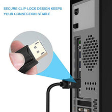Carica l'immagine nel visualizzatore di Gallery, TechRise Cavo DP a HDMI 2m DisplayPort a Adattatore Placcato in Oro,...