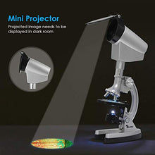 Carica l'immagine nel visualizzatore di Gallery, TELMU Microscopio per studenti 300X-600X-1200X Magnifications Microscopio...