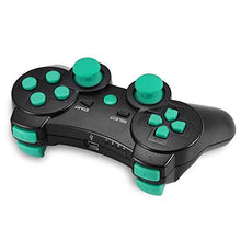 Carica l'immagine nel visualizzatore di Gallery, CFORWARD PS3 Controller, Wireless Gamepad Double Vibration Six-Axis Lago Blu