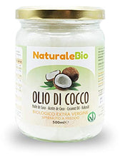 Carica l'immagine nel visualizzatore di Gallery, Olio di Cocco Biologico Extra Vergine 500 ml. Crudo e Spremuto a Freddo.... - Ilgrandebazar