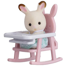 Carica l'immagine nel visualizzatore di Gallery, SYLVANIAN FAMILIES- Bebè Coniglio/seggiolone Accessori, Multicolore, 5197