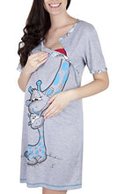 Carica l'immagine nel visualizzatore di Gallery, Mija - Camicia da notte 2 in 1 cotone Premaman / Allattamento / allattamento... - Ilgrandebazar