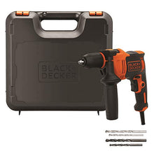Carica l'immagine nel visualizzatore di Gallery, BLACK+DECKER BEH710K-QS Trapano a Percussione a Filo Compact, 4 Extra 710W