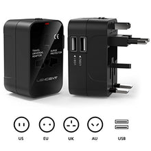 Carica l'immagine nel visualizzatore di Gallery, Adattatore Universale da Viaggio, LENCENT All in One Caricatore Adattatore...