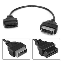 Carica l'immagine nel visualizzatore di Gallery, BestCool - Cavo Adattatore diagnostico per Auto, 14 Pin, OBD1 a OBD2 16 Pin,...