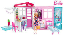 Carica l'immagine nel visualizzatore di Gallery, Barbie Loft con Bambola, Casa a 1 Piano, Portatile Piscina e Accessori,... - Ilgrandebazar