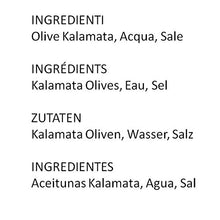 Carica l'immagine nel visualizzatore di Gallery, Lucius - Olive Nere Kalamata Intere – 250g – grandi con...