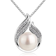Carica l'immagine nel visualizzatore di Gallery, B.Catcher collana e ciondolo abbraccio con perla argento s925“Hug with... - Ilgrandebazar