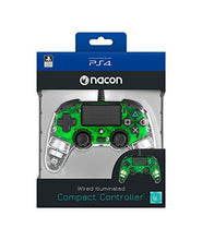 Carica l'immagine nel visualizzatore di Gallery, Nacon Compact Controller Luminosi, Verde - PlayStation 4