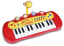 Carica l'immagine nel visualizzatore di Gallery, Bontempi 12 2931 - Tastiera 24 tasti con microfono Rosso