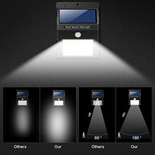 Carica l'immagine nel visualizzatore di Gallery, Luce Solare Led Esterno, 【180° Super Luminoso-4 Pezzi】Yacikos 40 LED Lampada...