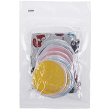 Carica l'immagine nel visualizzatore di Gallery, Lictin 12 Pezzi Coppette Assorbilatte Lavabili - Versione Diametro:10 cm - Ilgrandebazar