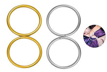 Carica l'immagine nel visualizzatore di Gallery, Biluer 4PCS Anelli in Alluminio Portabebè Bebè Anelli... - Ilgrandebazar