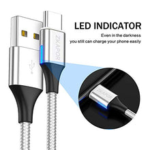 Carica l'immagine nel visualizzatore di Gallery, ZKAPOR Magnetico Cavo USB [2Pezzi, 1m] Connettore USB-C