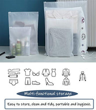 Carica l'immagine nel visualizzatore di Gallery, HVDHYY Sacchetti Trasparenti Zip Borsa Viaggio 35*45 CM(13.77"*17.71")20PCS