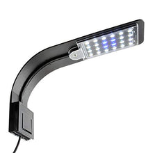 Carica l'immagine nel visualizzatore di Gallery, NICREW Luce Acquario Ultrasottile, Mini Lampada con 24 LEDs Nero