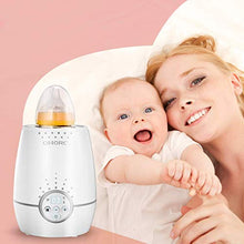 Carica l'immagine nel visualizzatore di Gallery, OMORC Scaldabiberon Portatile Elettrico, Sterilizzatore con Display LCD...