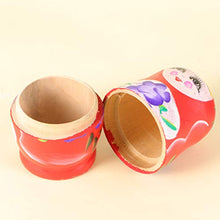 Carica l'immagine nel visualizzatore di Gallery, VORCOOL Set di 5pz Matrioska in Legno - Ilgrandebazar