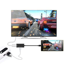 Carica l'immagine nel visualizzatore di Gallery, Convertitore Micro USB a HDMI, Adattatore Cavo da MHL a HDMI con Uscita Nero - Ilgrandebazar