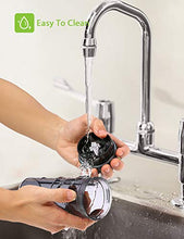Carica l'immagine nel visualizzatore di Gallery, homgeek Mini Frullatore, Blender Smoothie Maker, Mixer per Frullati, Nero