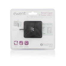Carica l'immagine nel visualizzatore di Gallery, Ewent EW1052 Lettore di smart card USB SmartCard Reader, Plug &amp; Play, USB...
